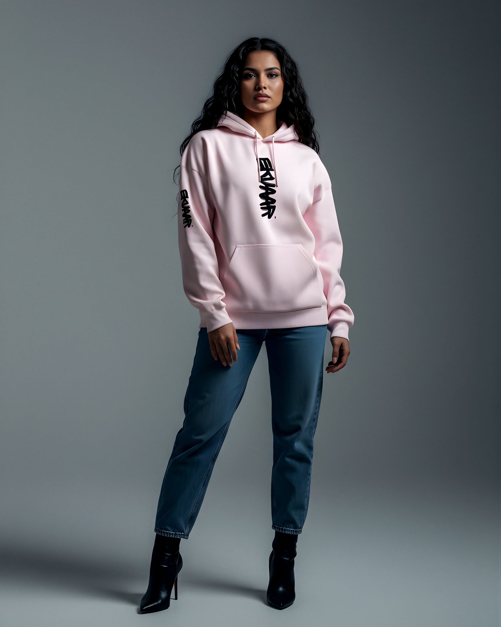 Monogram Oversized Hoodie