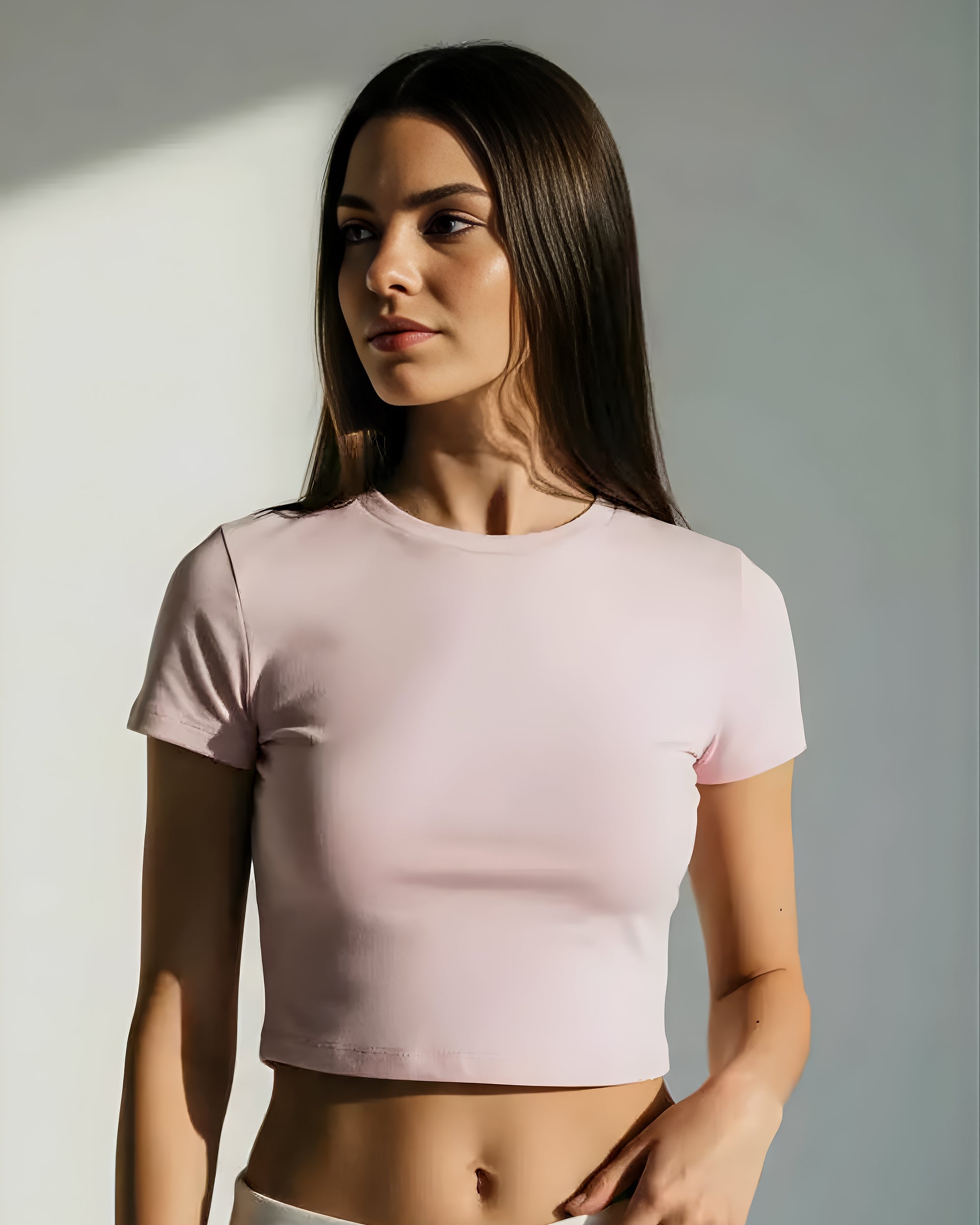 Baby Tee – Baby Pink