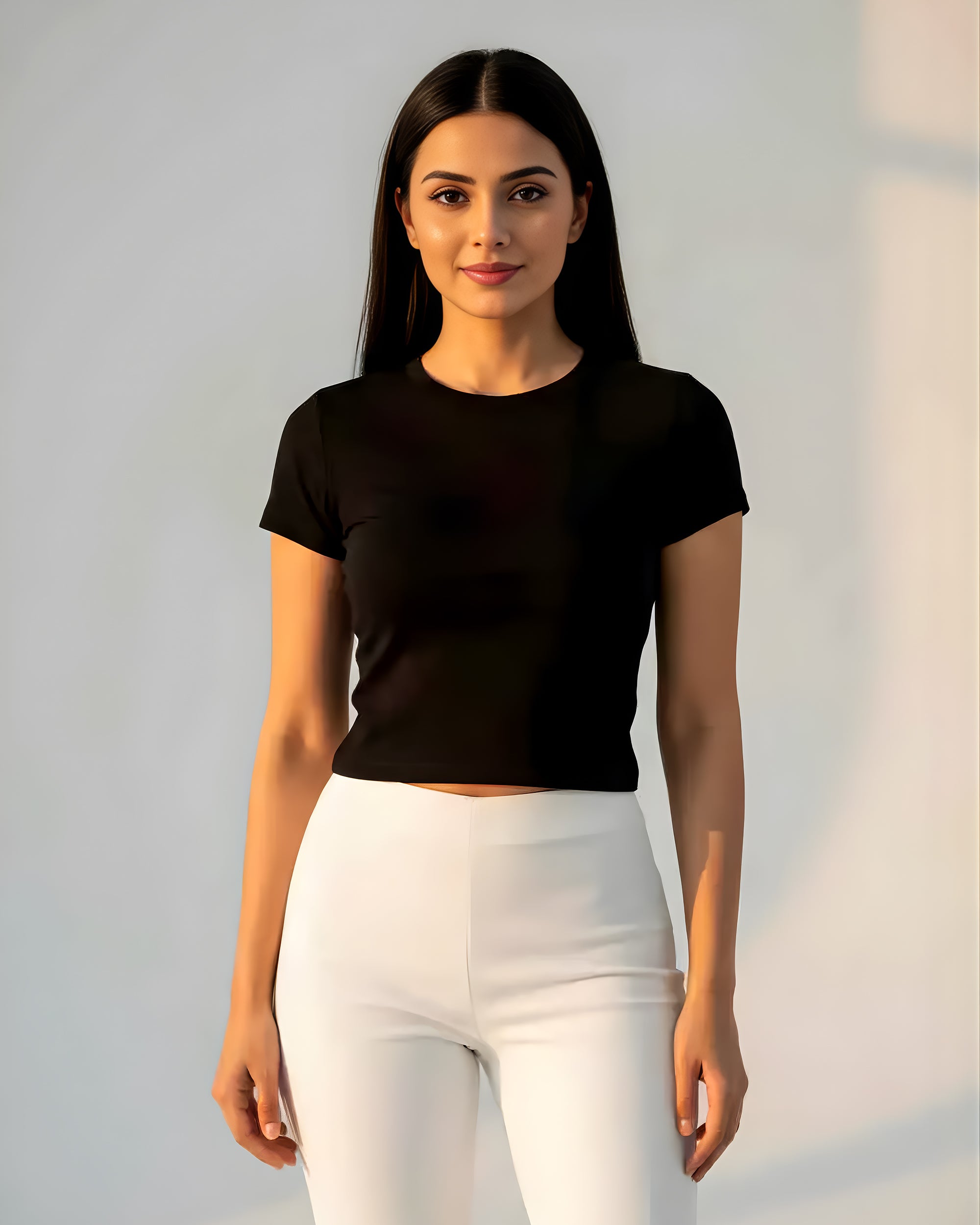 Baby Tee – Noor Black