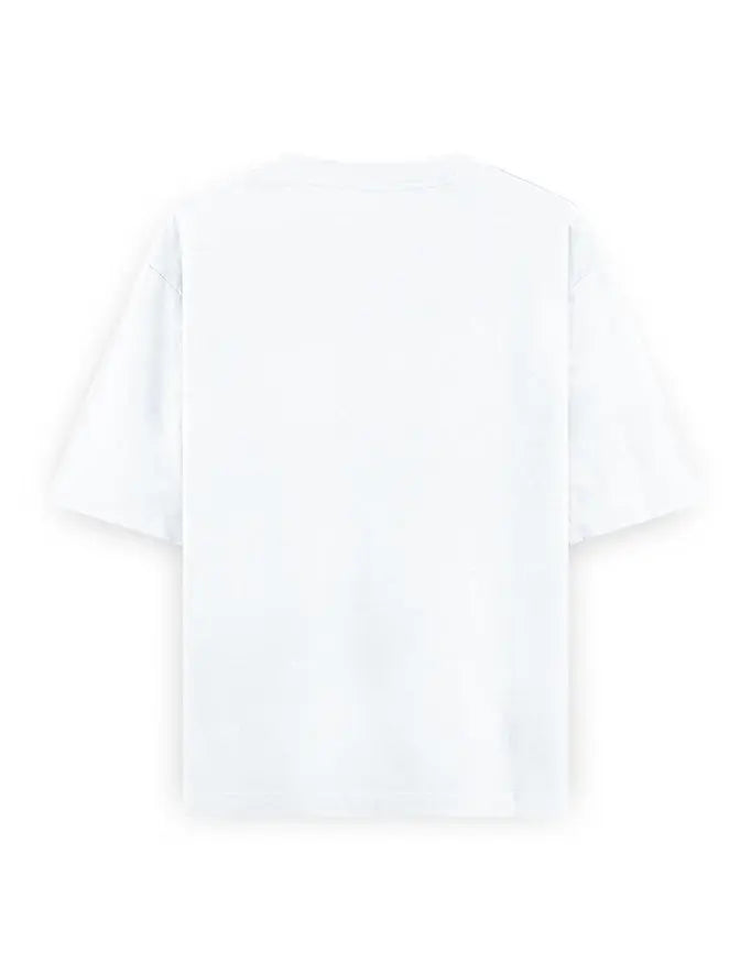 FORM Oversized Tee – Rui White - Ekvaar