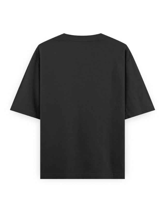 NAKED Dot Oversize Tee – Black