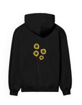 Noir Bloom – Black Hoodie
