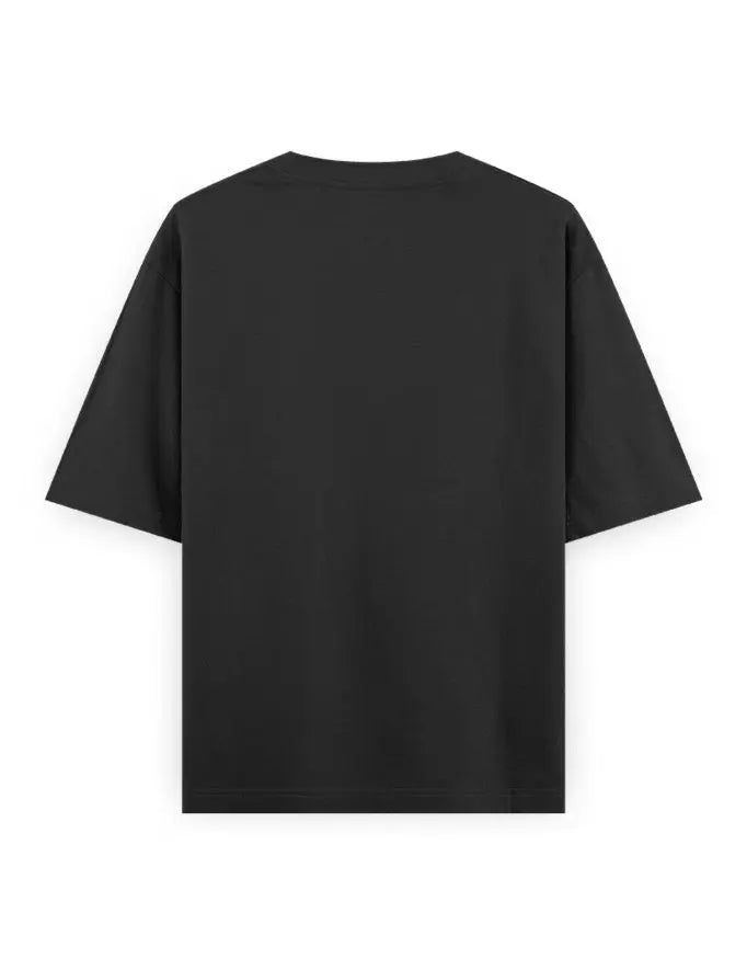 FORM Oversized Tee – Noor Black - Ekvaar