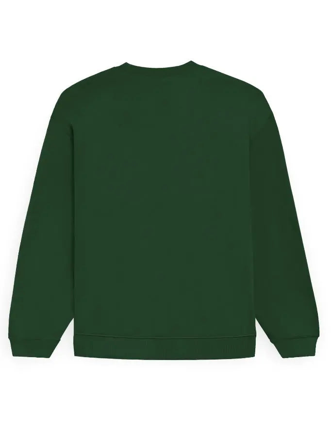 Frost Oversized Sweatshirt – Obsidian Green - Ekvaar