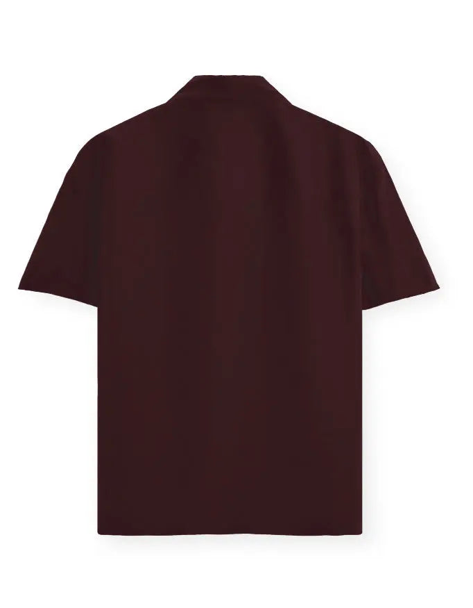 Oversized Shirt – Oxblood Maroon - Ekvaar