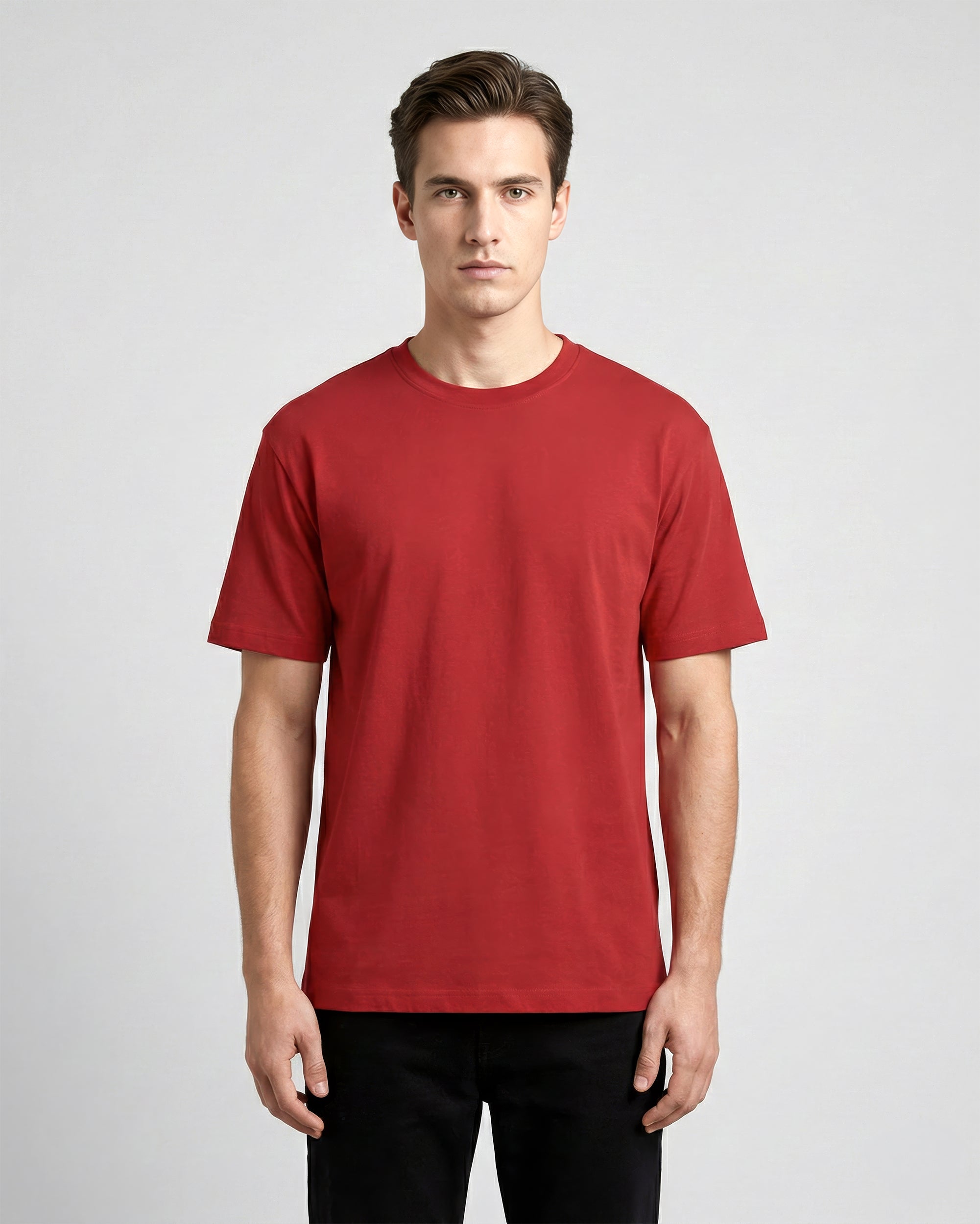 Classic Crew Tee – Red