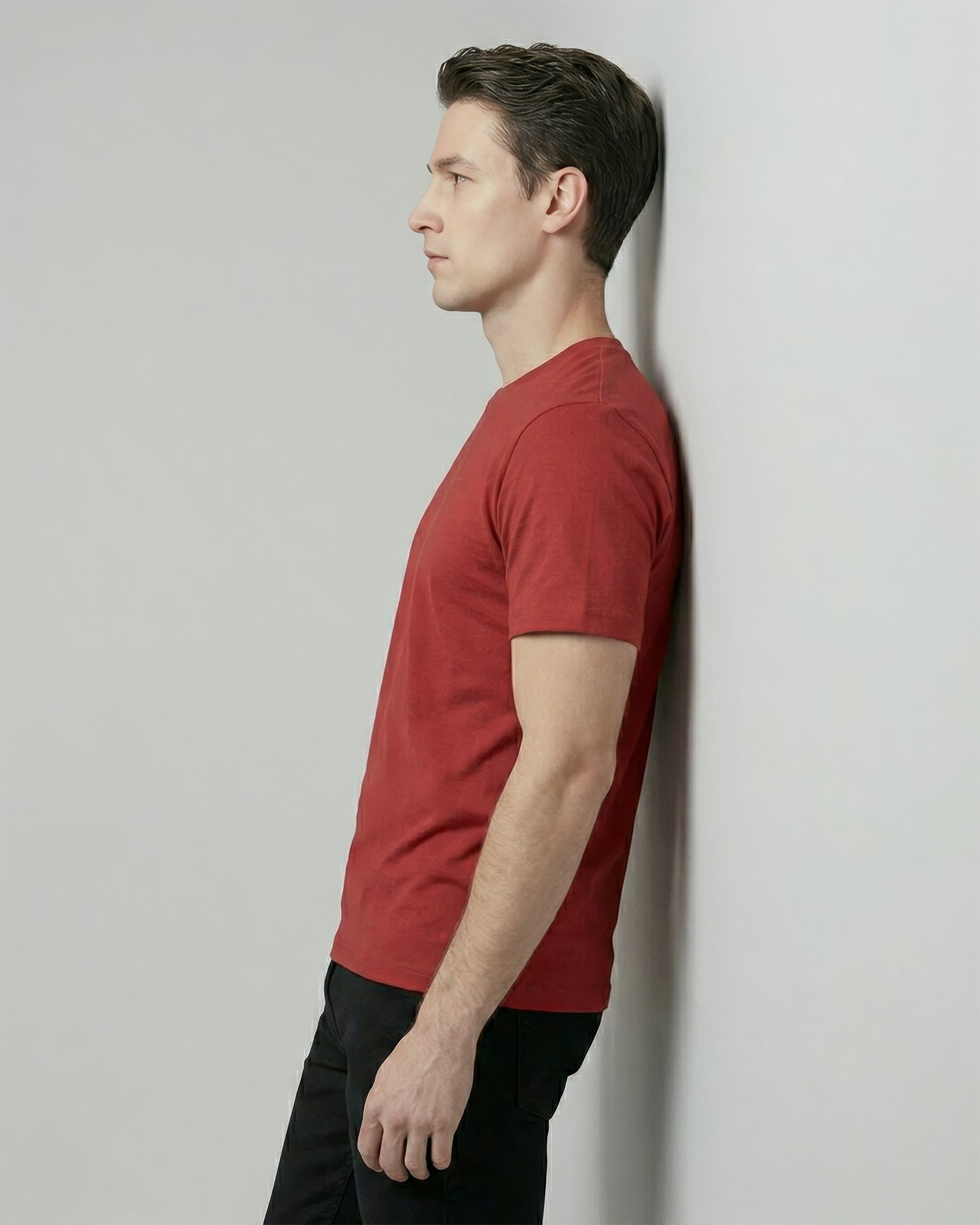 Classic Crew Tee – Red