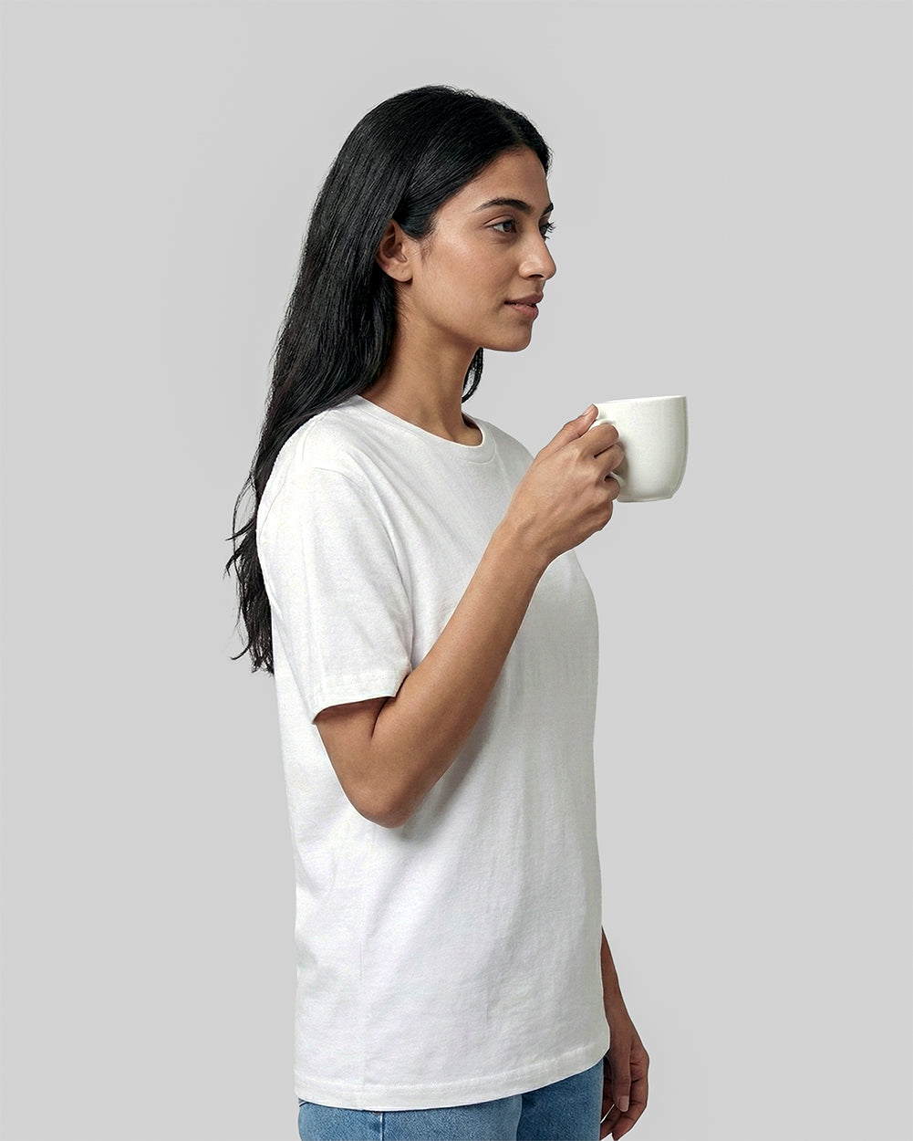 Classic Crew Tee – Rui White