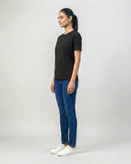 Classic Crew Tee – Black