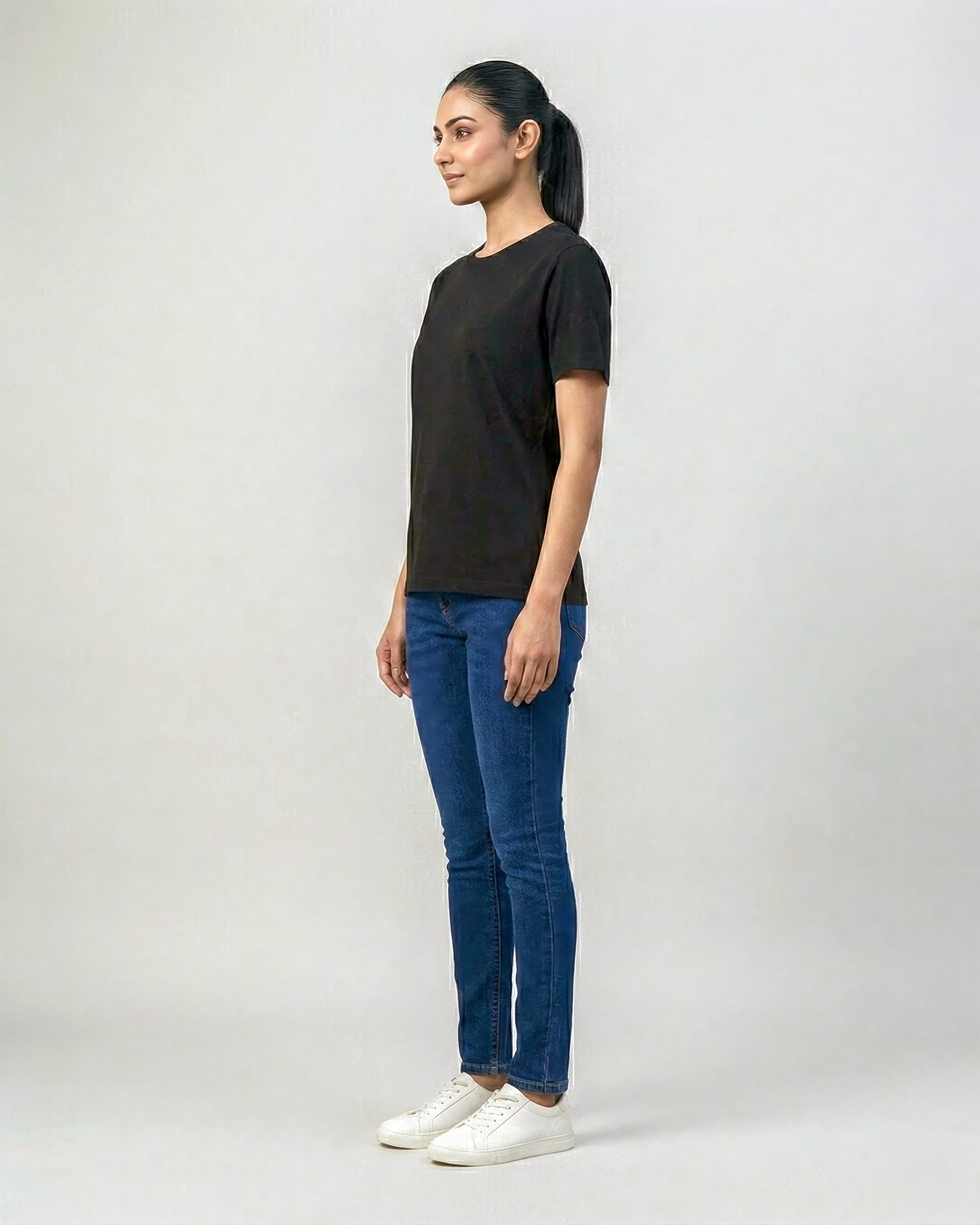 Classic Crew Tee – Black