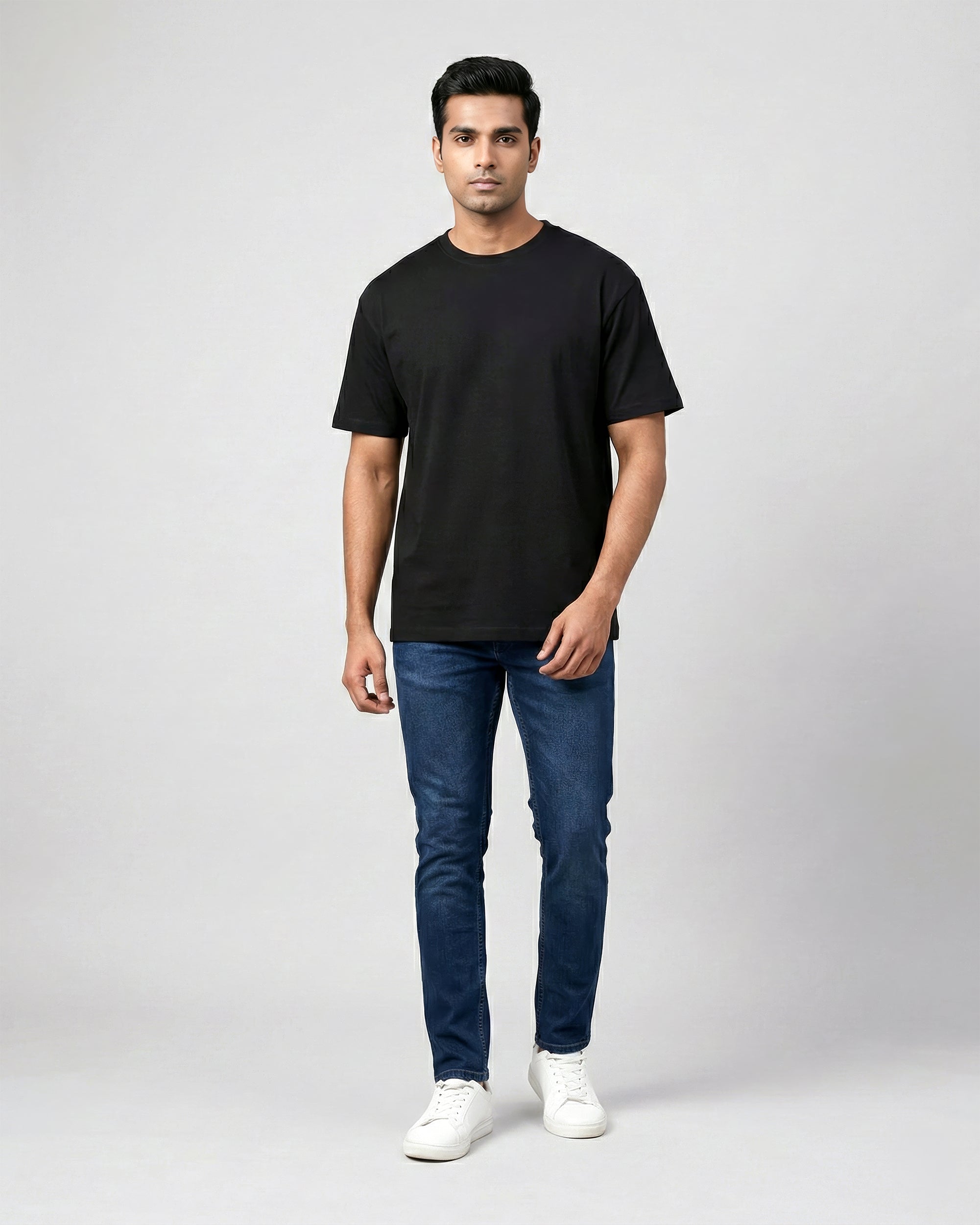 Classic Crew Tee – Black