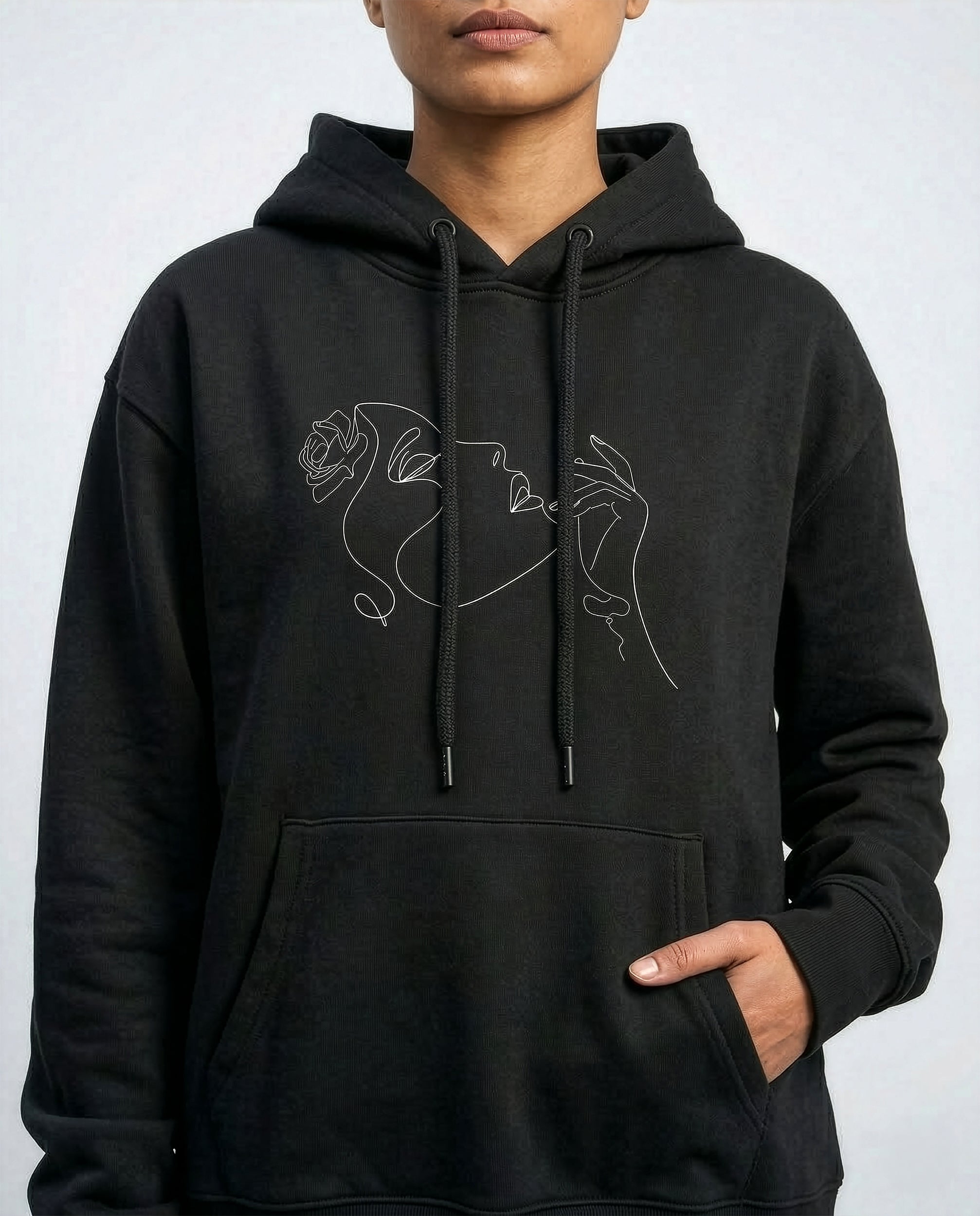 Contour Hoodie – Noor Black