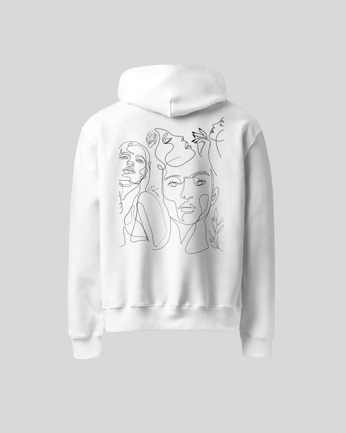 Contour Hoodie – Rui White