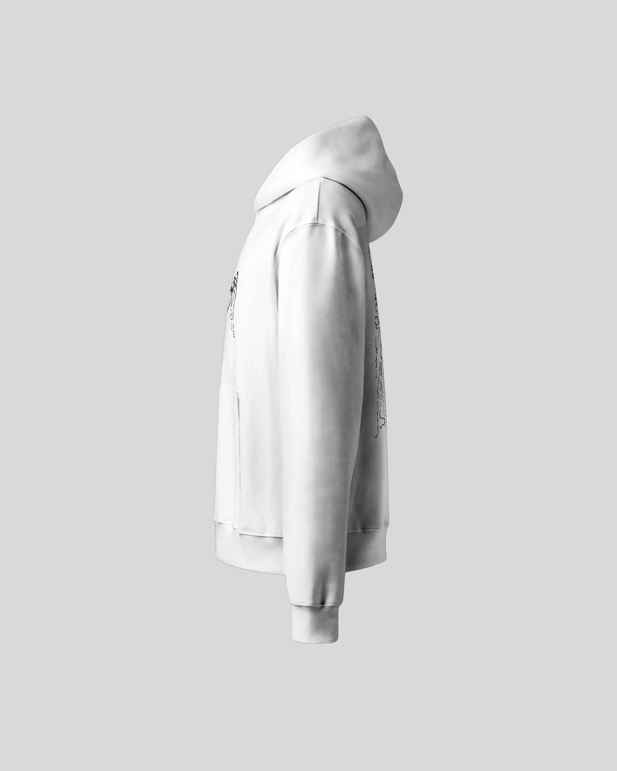 Contour Hoodie – Rui White