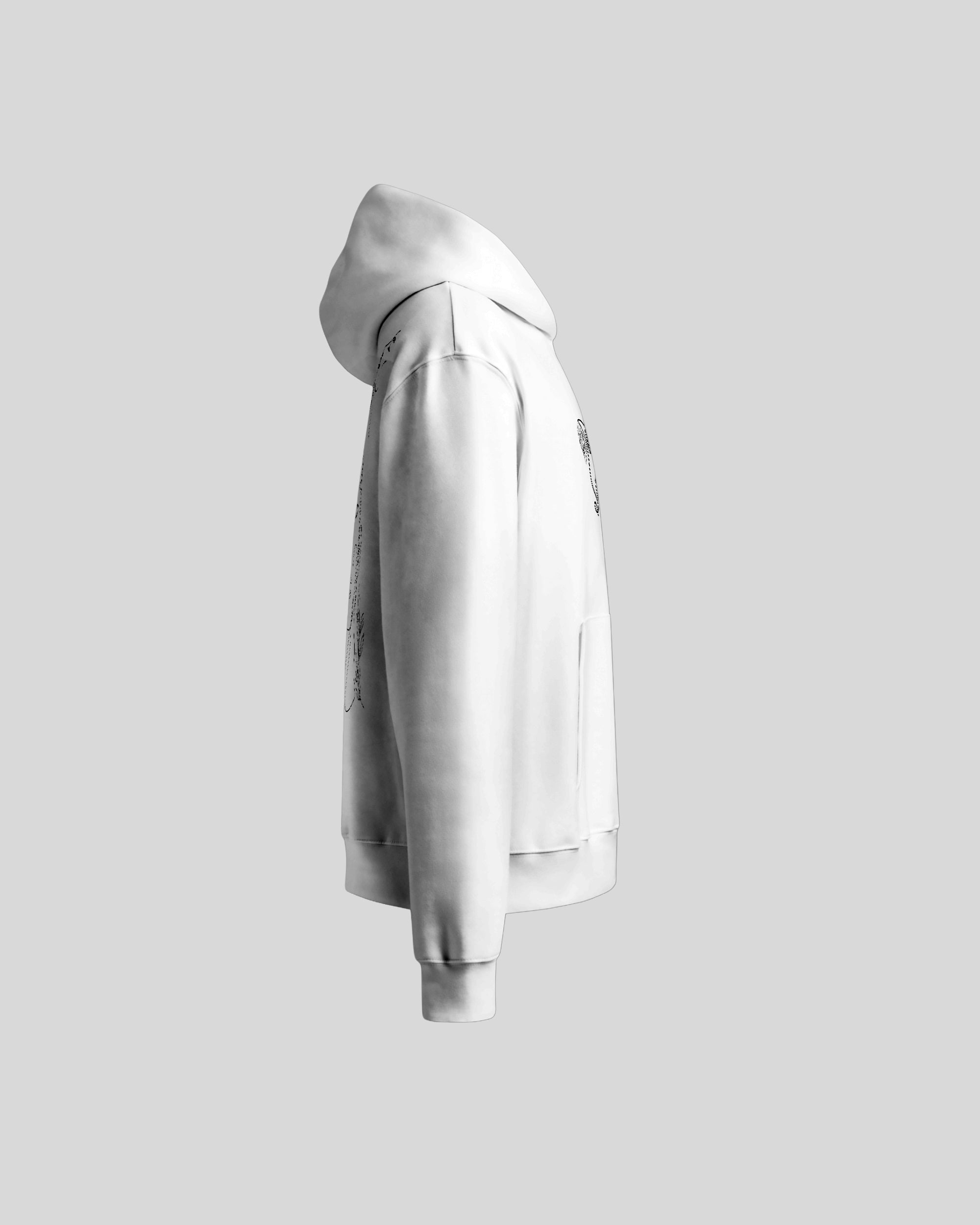 Contour Hoodie – Rui White