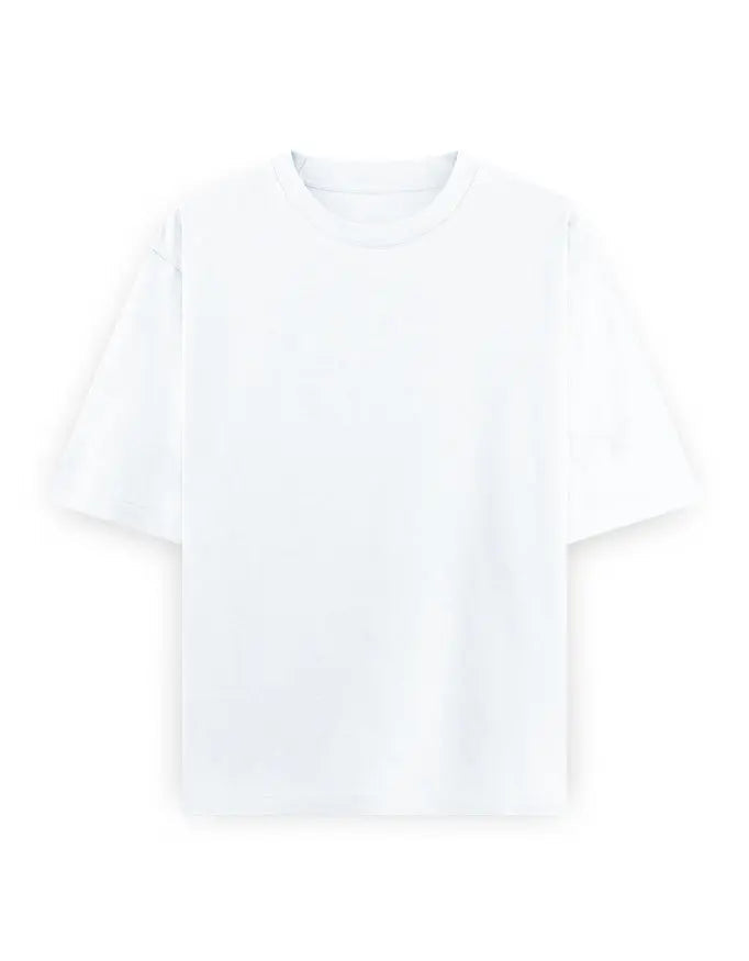 FORM Oversized Tee – Rui White - Ekvaar