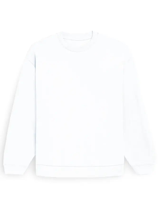 Frost Oversized Sweatshirt – Rui White - Ekvaar