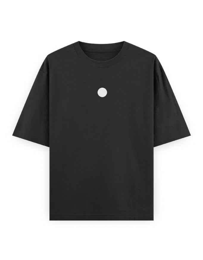 NAKED Dot Oversize Tee – Black