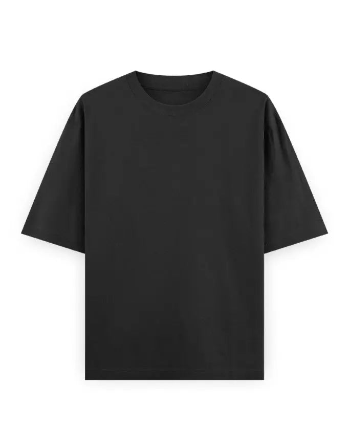 FORM Oversized Tee – Noor Black - Ekvaar