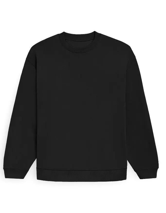 Frost Oversized Sweatshirt – Noor Black - Ekvaar