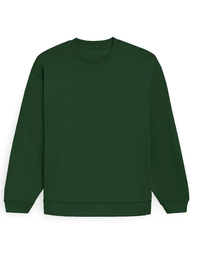 Frost Oversized Sweatshirt – Obsidian Green - Ekvaar