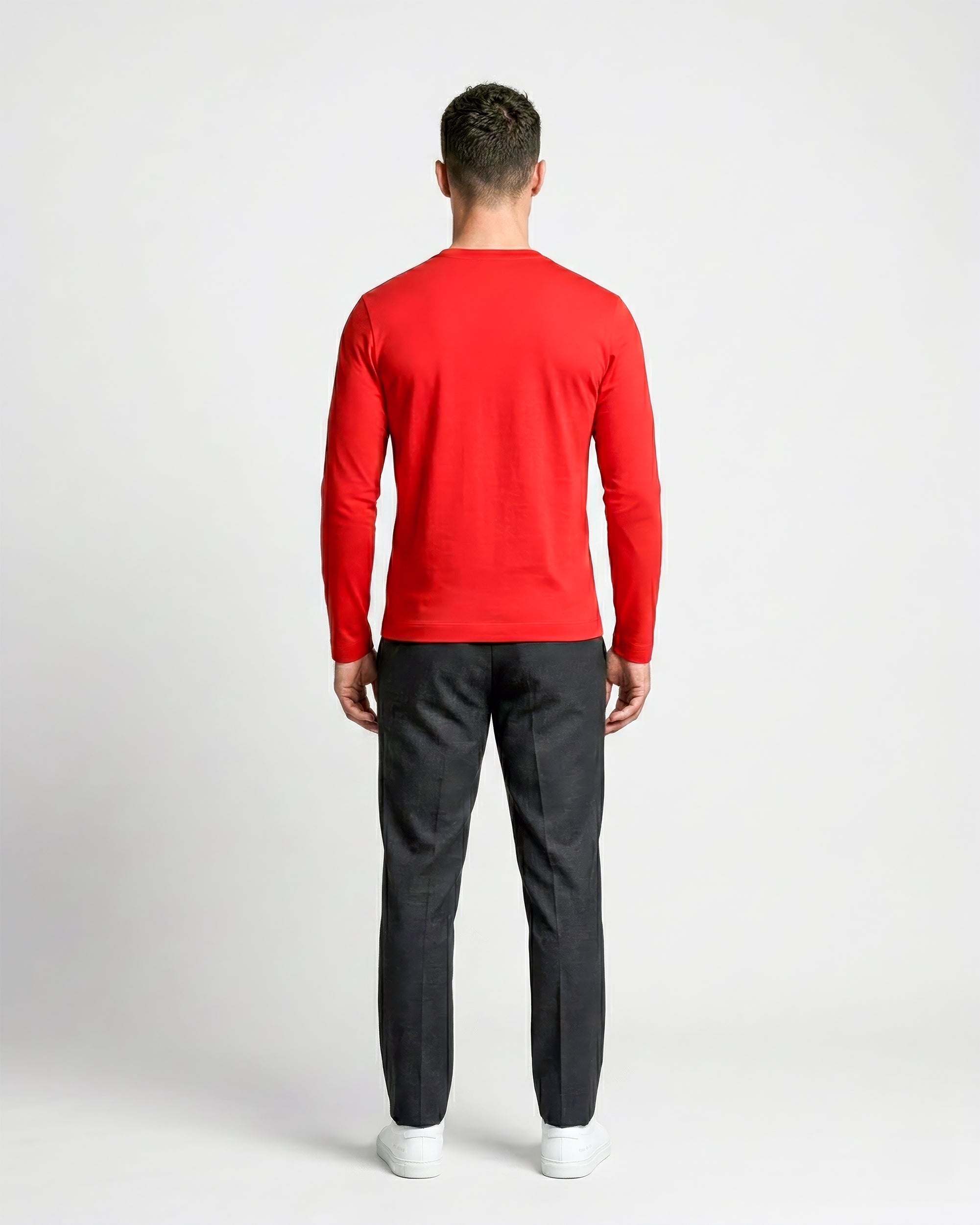 Full Sleeve Tee – Crimson Red