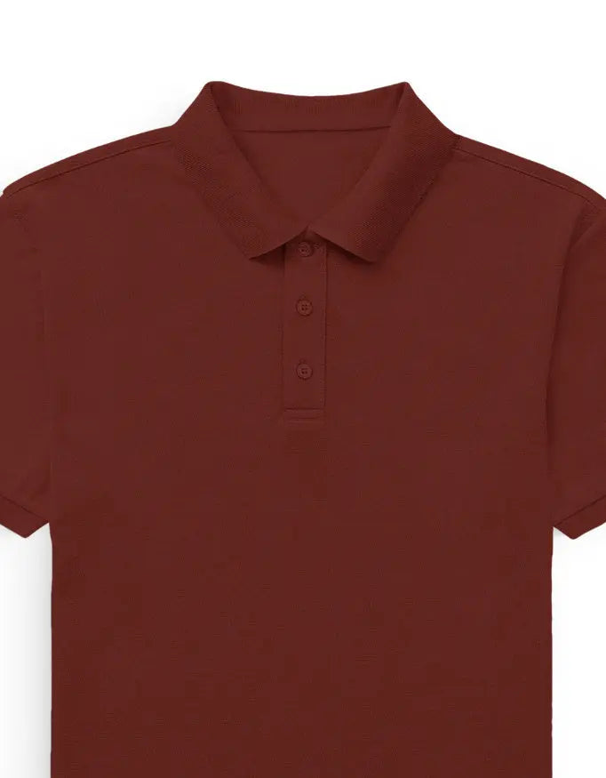 Piqué Polo – Oxblood Red - Ekvaar