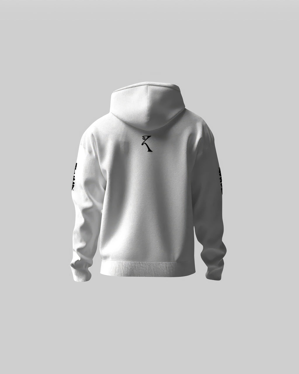 Monogram Oversized Hoodie – Rui White