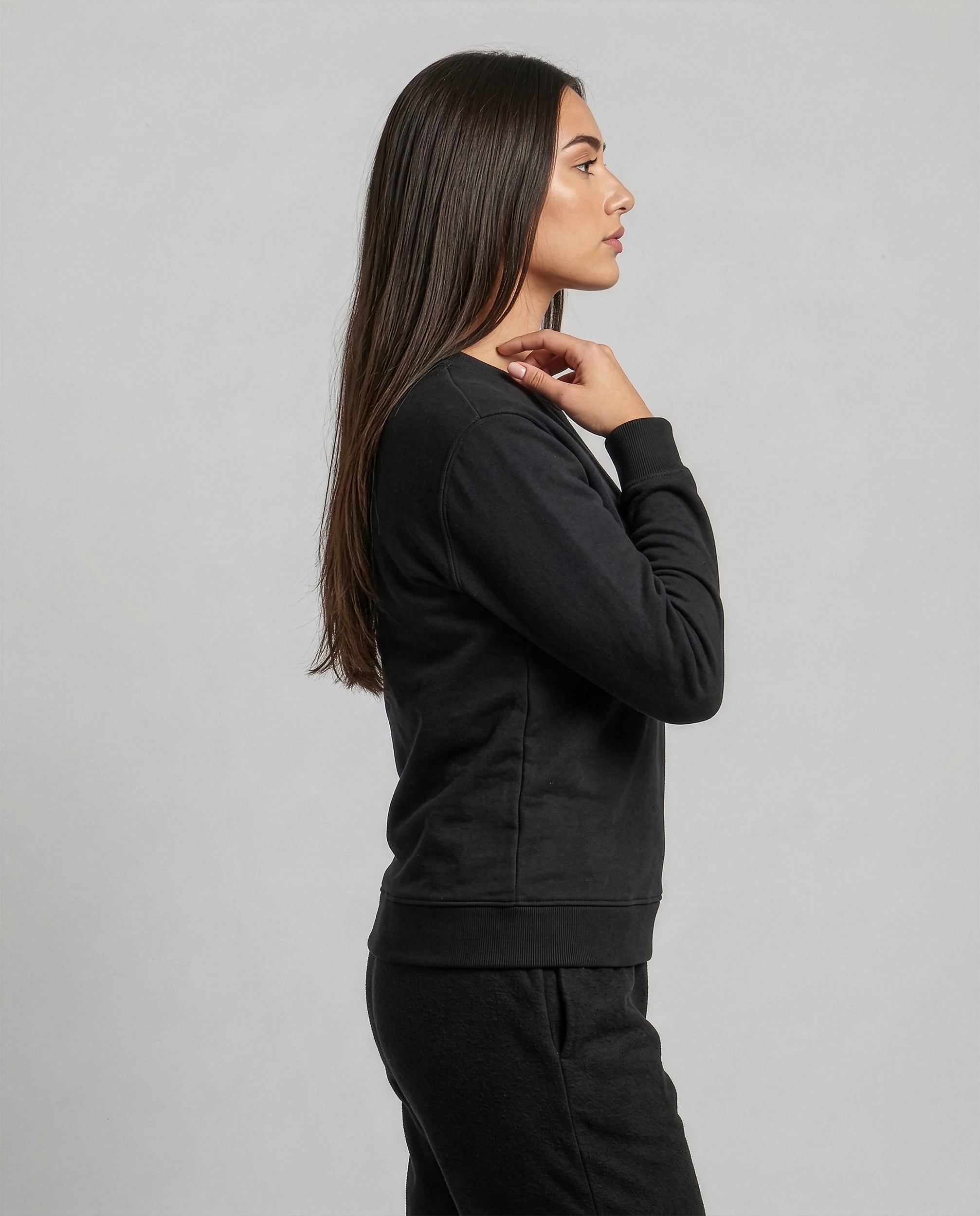 SIGNATURE Sweatshirt – Noor Black