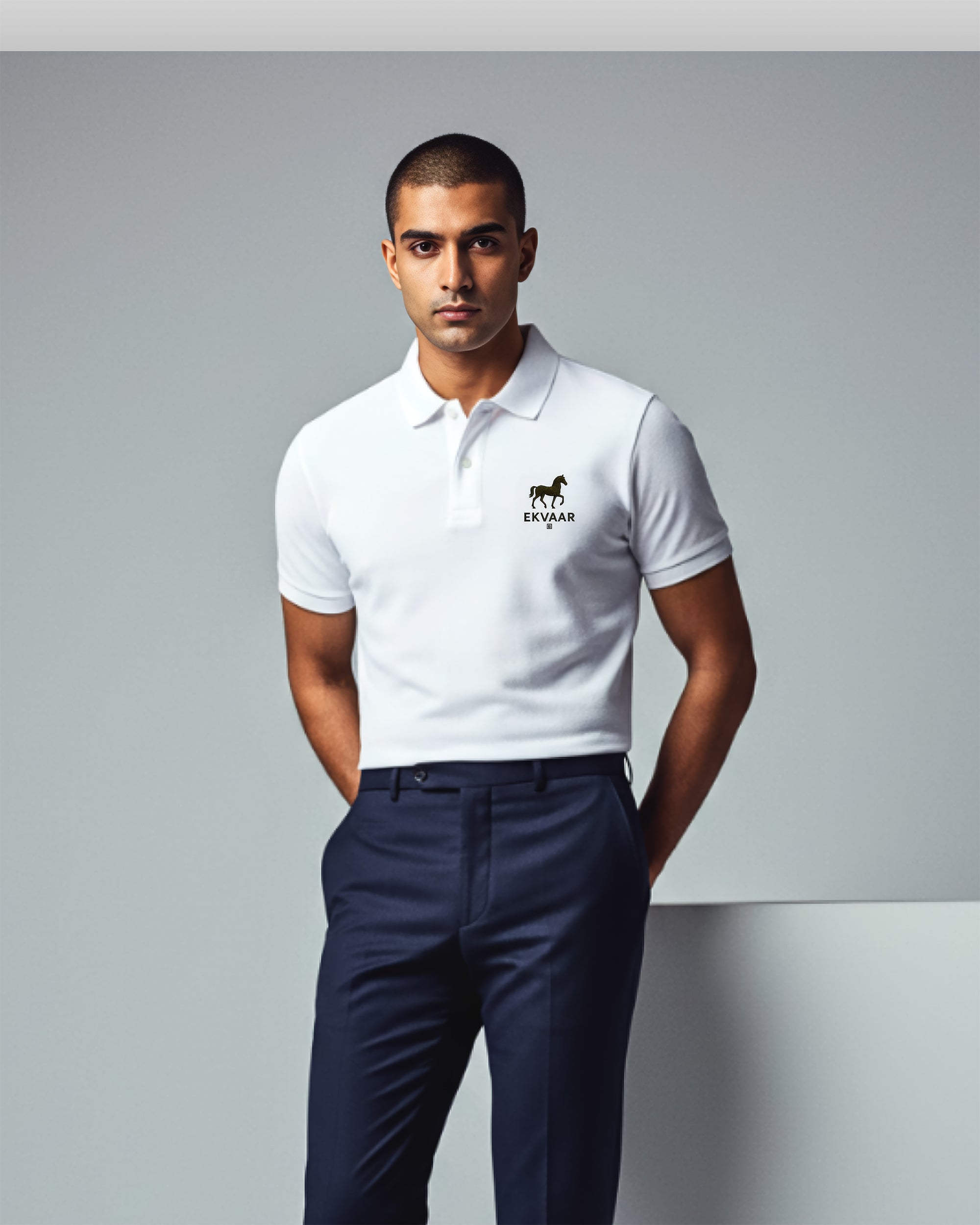 SIGNATURE Polo – Rui White