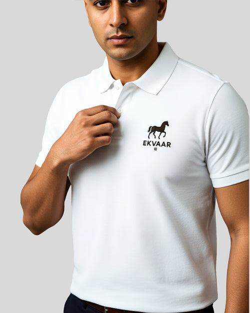 SIGNATURE Polo – Rui White