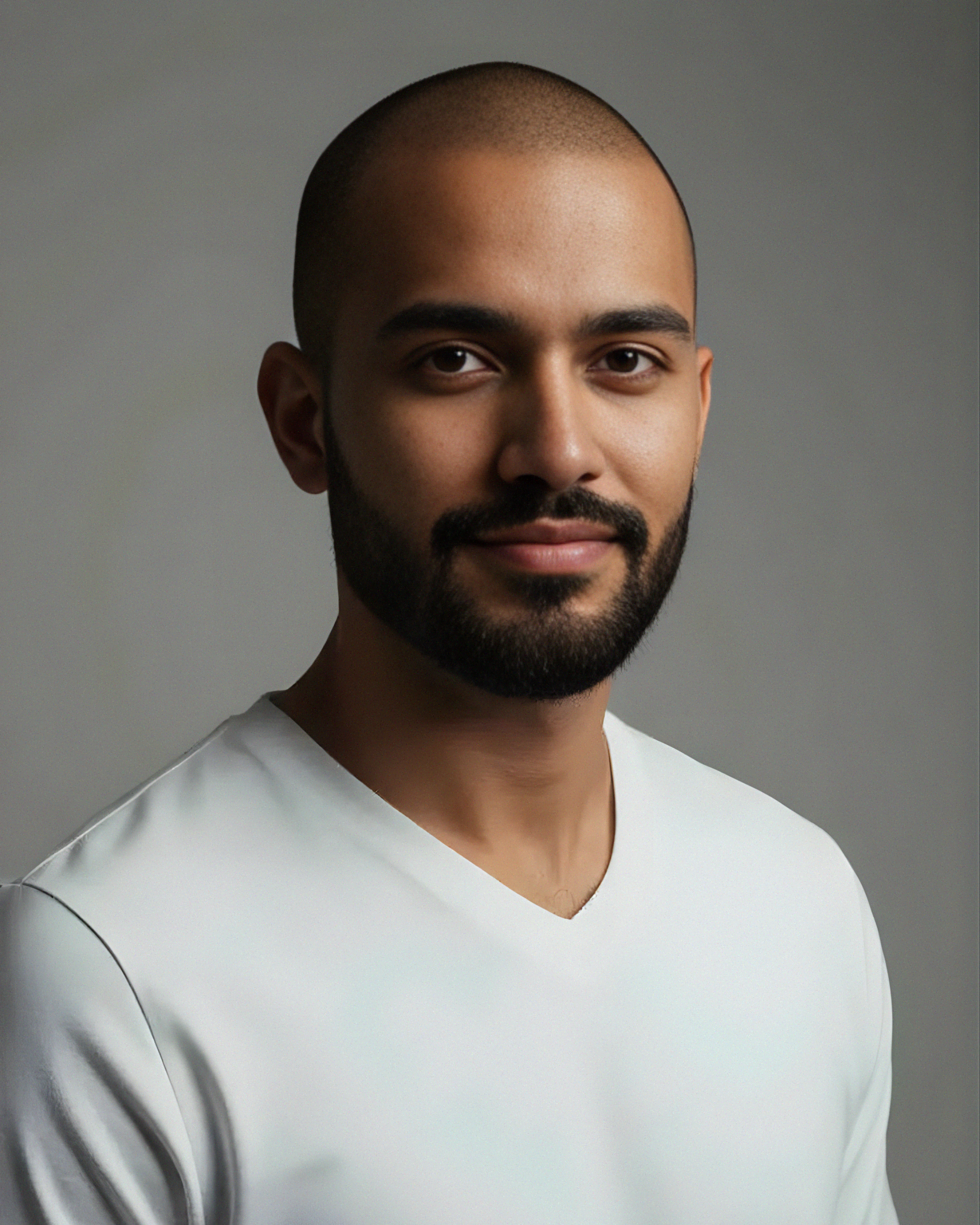 V-Neck T-Shirt – White