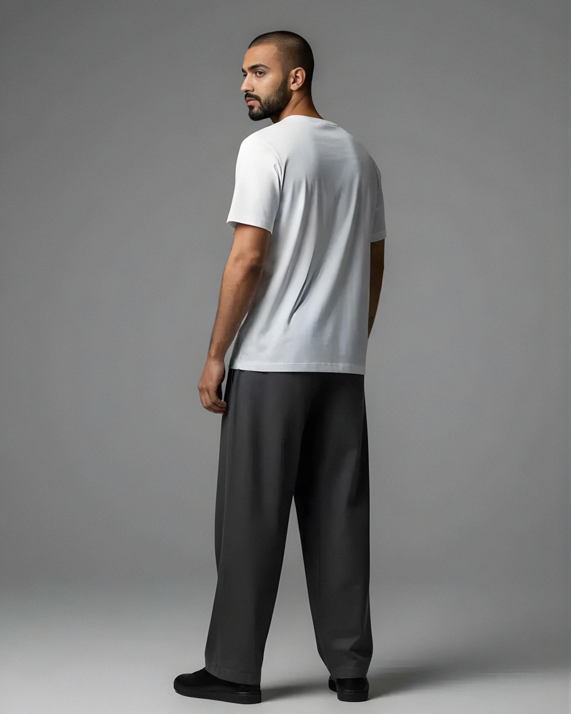 V-Neck T-Shirt – White