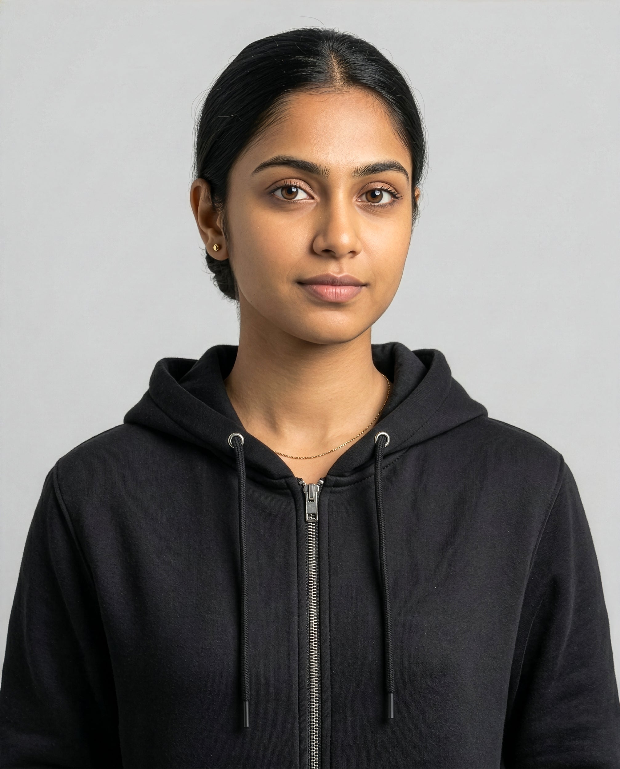 ORIGINAL Zip Hoodie – Noor Black