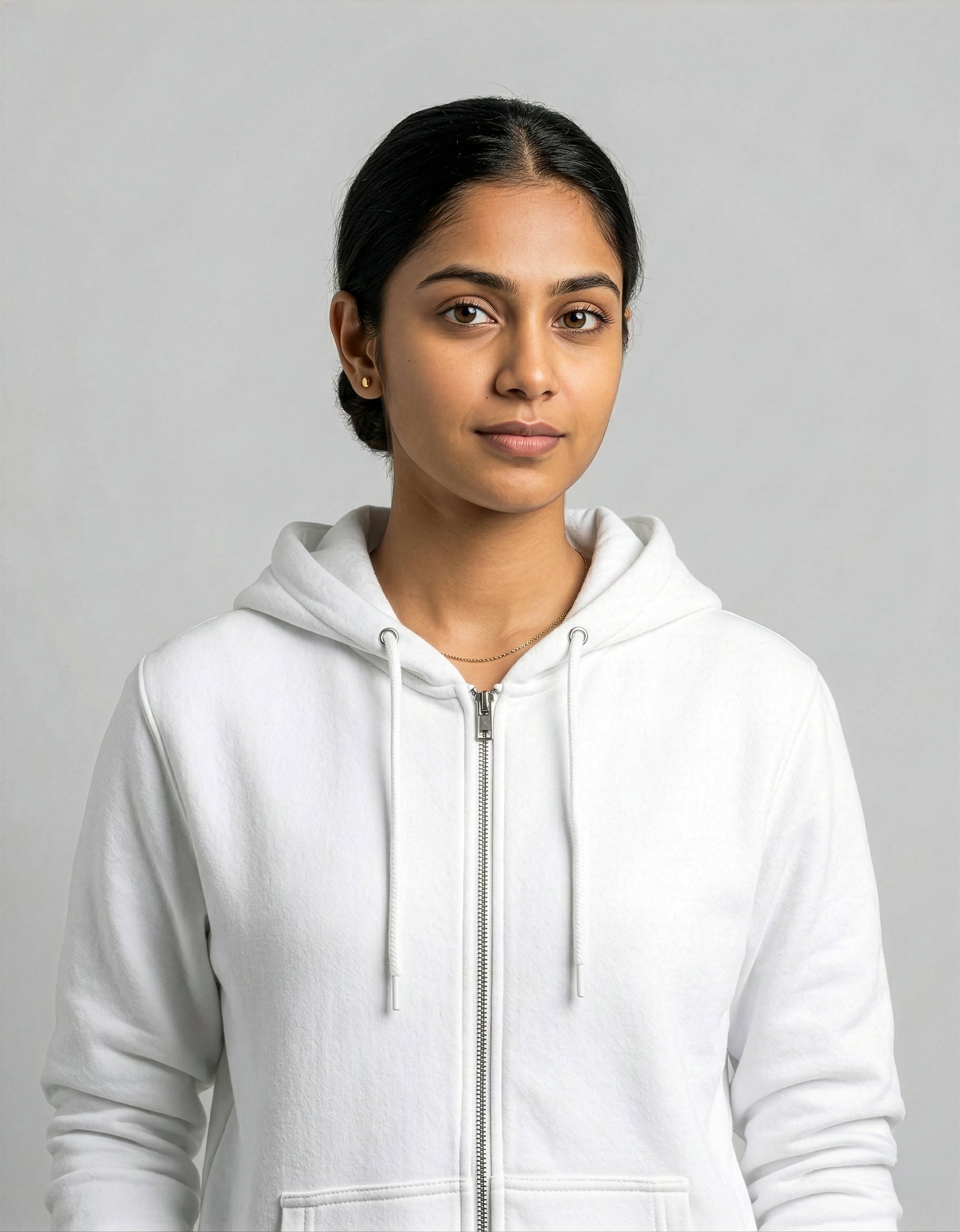 ORIGINAL Zip Hoodie – Rui White