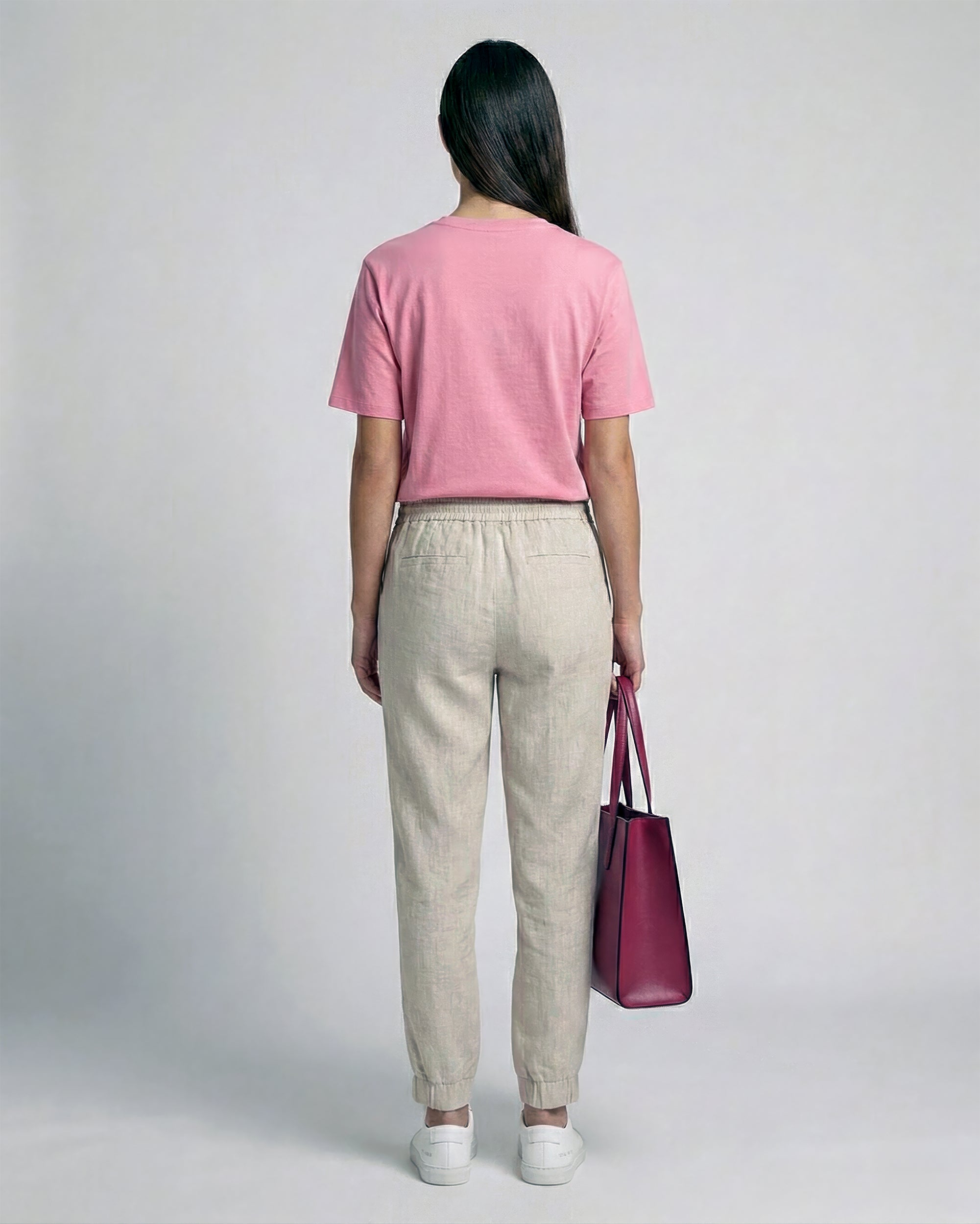 Classic Crew Tee – Blush Pink