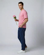 Classic Crew Tee – Blush Pink