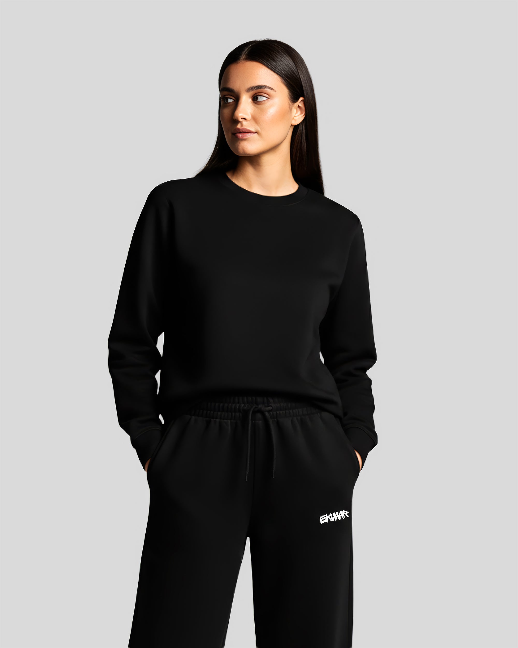 Essential Sweatpants – Noor Black