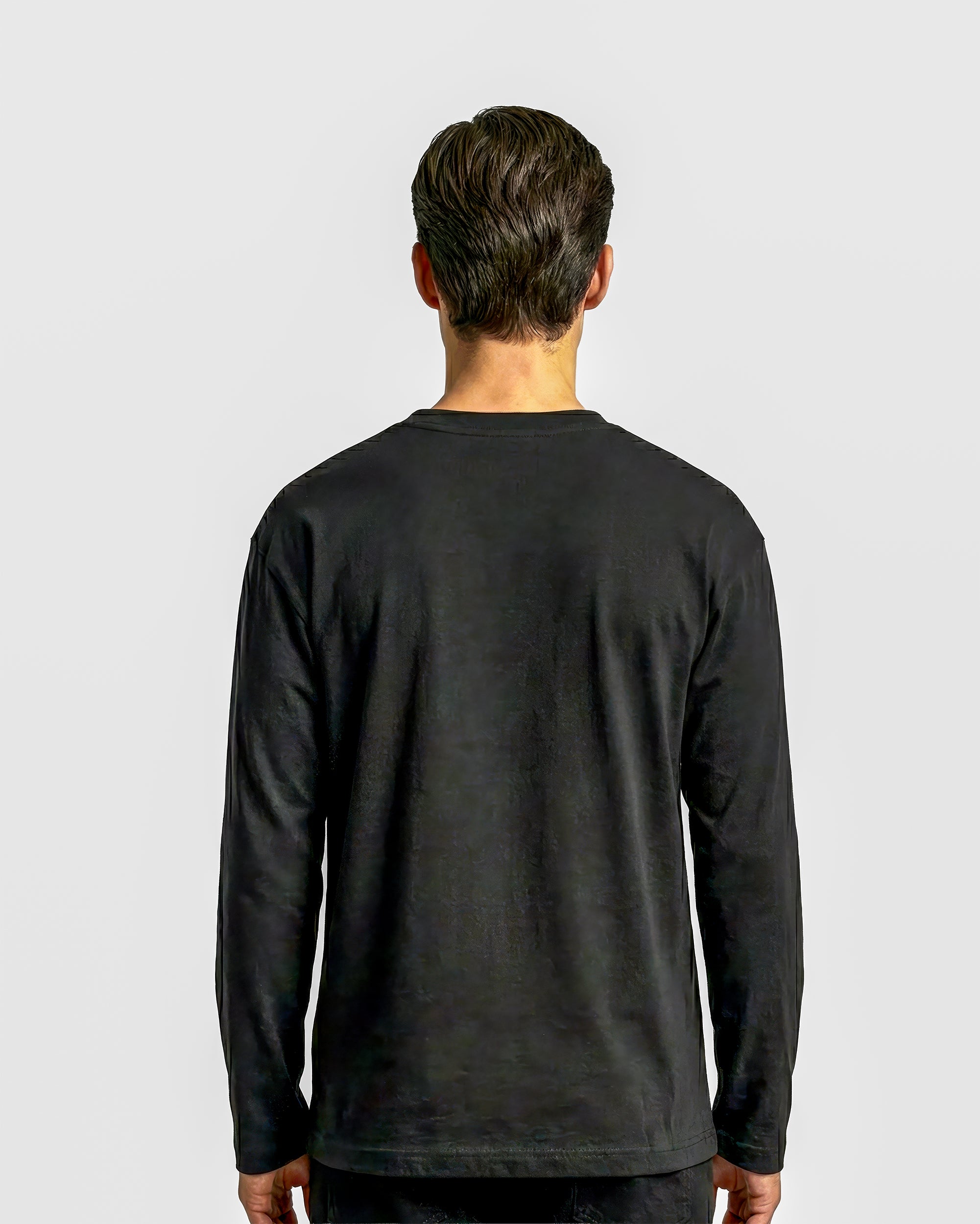 Full Sleeve Tee – Obsidian Black