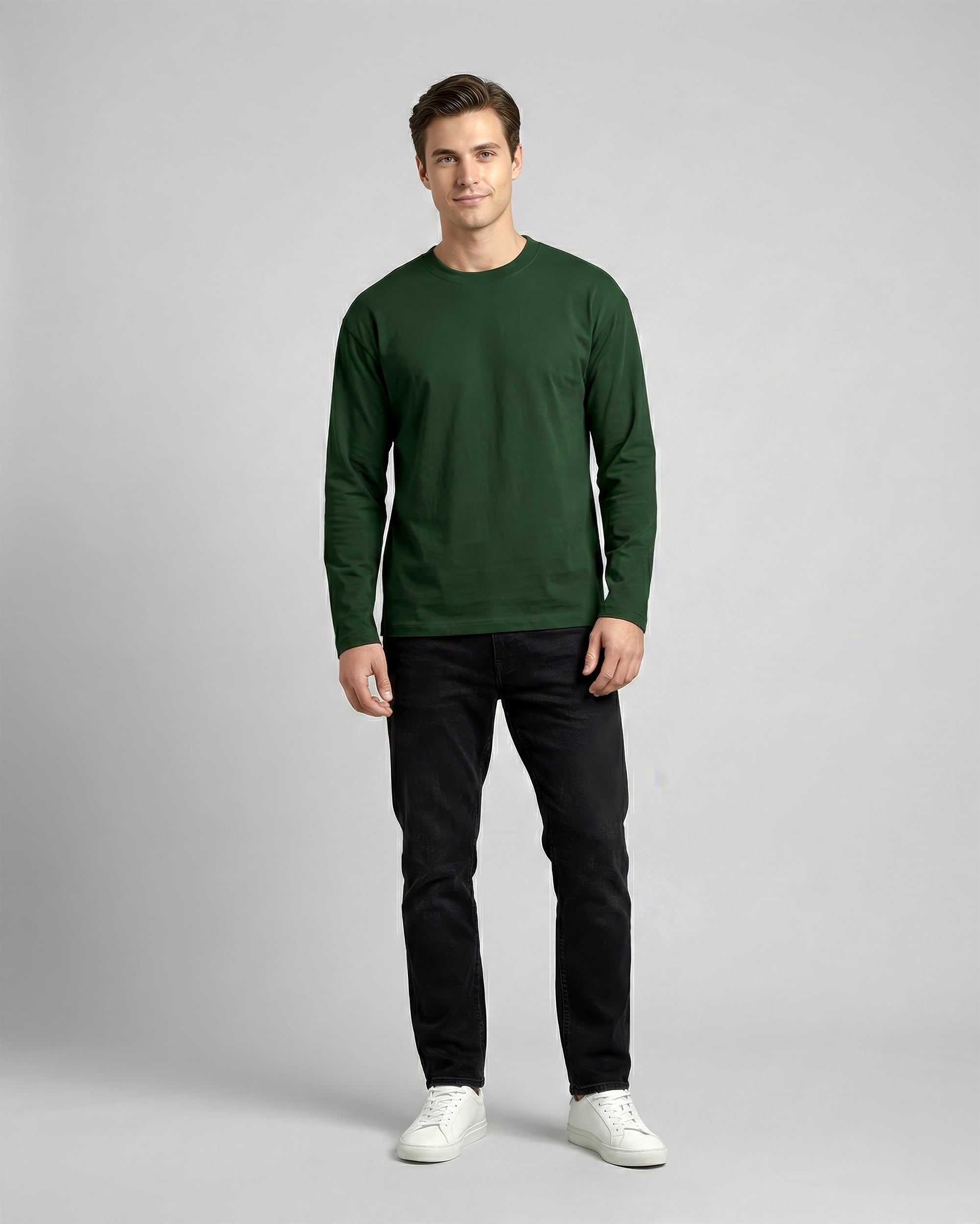 Full Sleeve Tee – Verdant Green