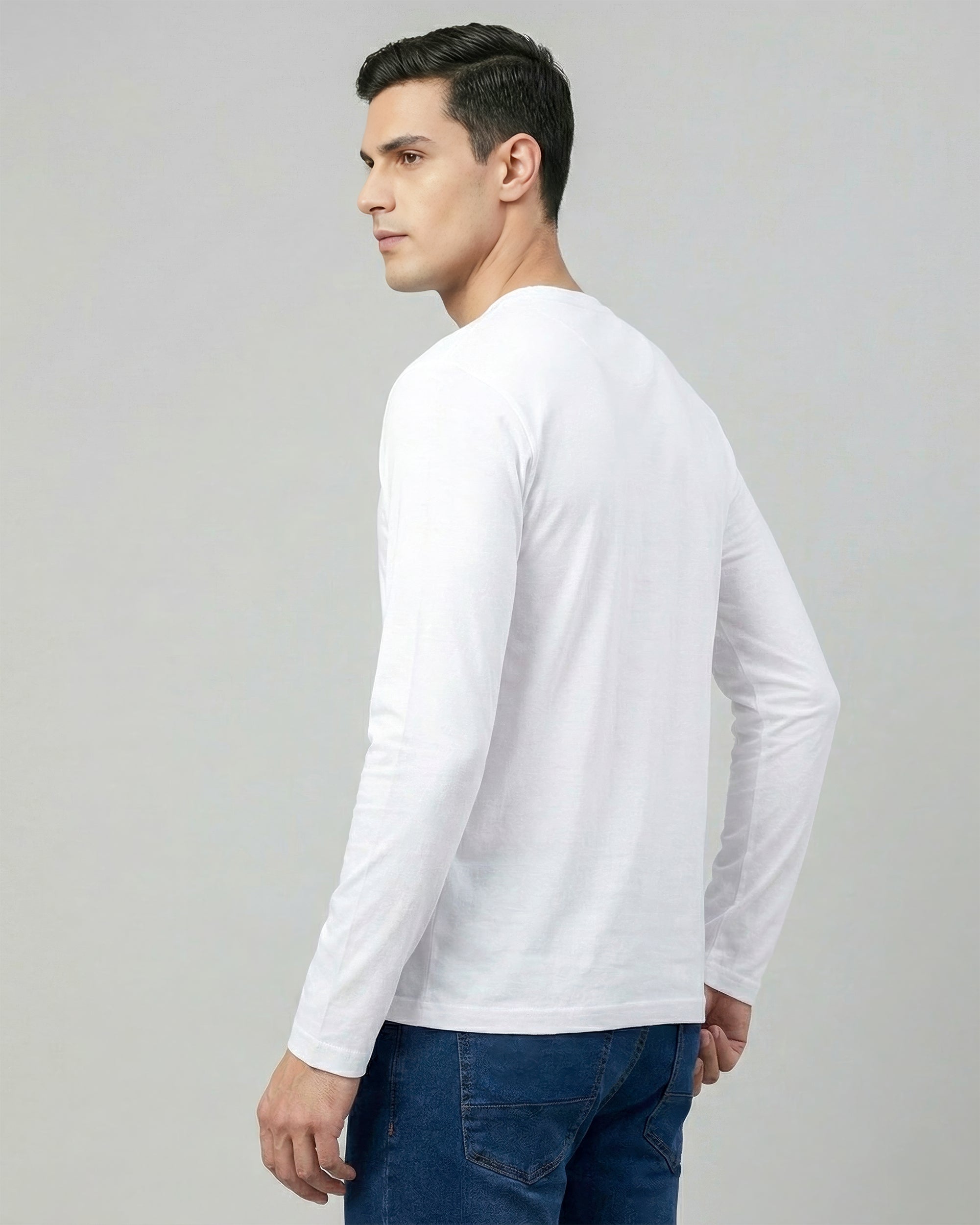 Full Sleeve Tee – Rui White