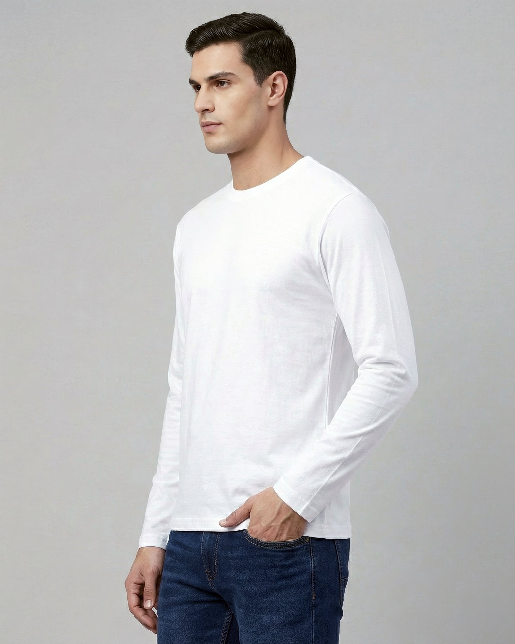 Full Sleeve Tee – Rui White