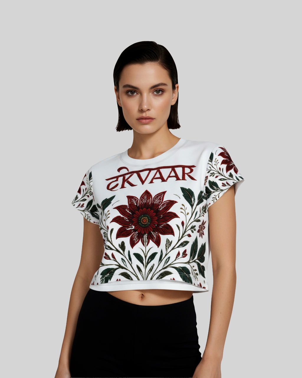 Rui Floral Crop Top