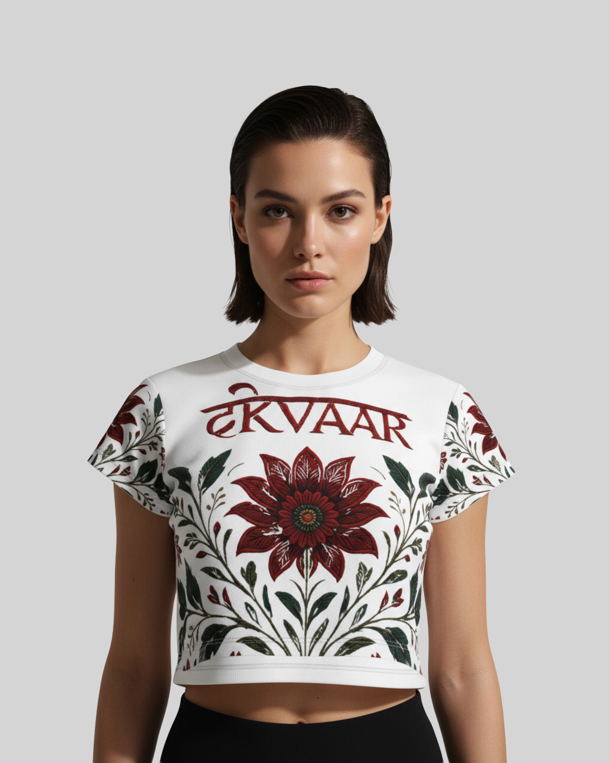 Rui Floral Crop Top