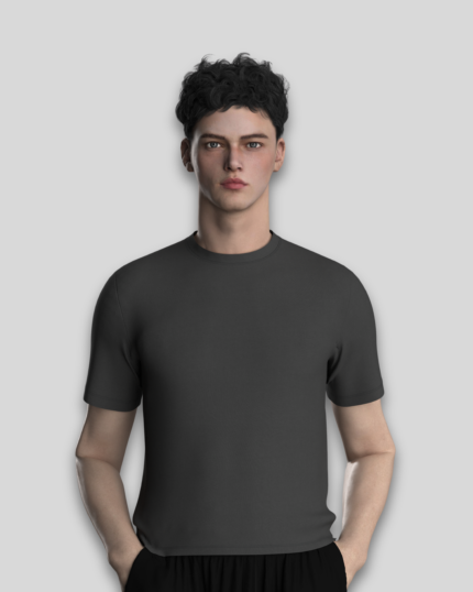 Steel Grey Classic Crew T-Shirt