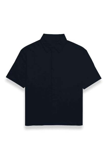 Navy Blue Oversized Shirt