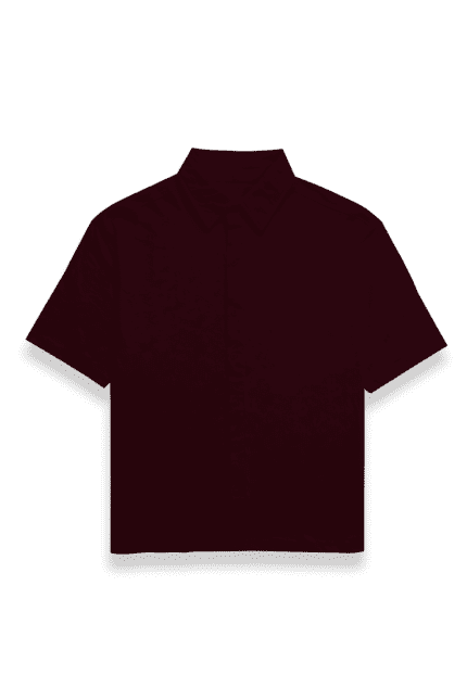 Maroon Oversized Shirt