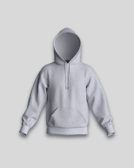 Grey Melange Unisex Hoodie