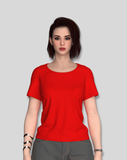 Classic Red Crew T-Shirt