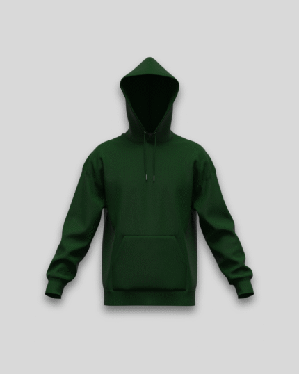 Bottle Green Oversized Hoodie